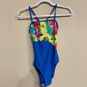 Bright Colorful Dance Leotard